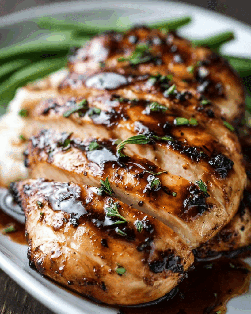 Balsamic Glazed Chicken Breast 3
