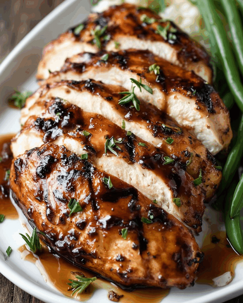 Balsamic Glazed Chicken Breast
