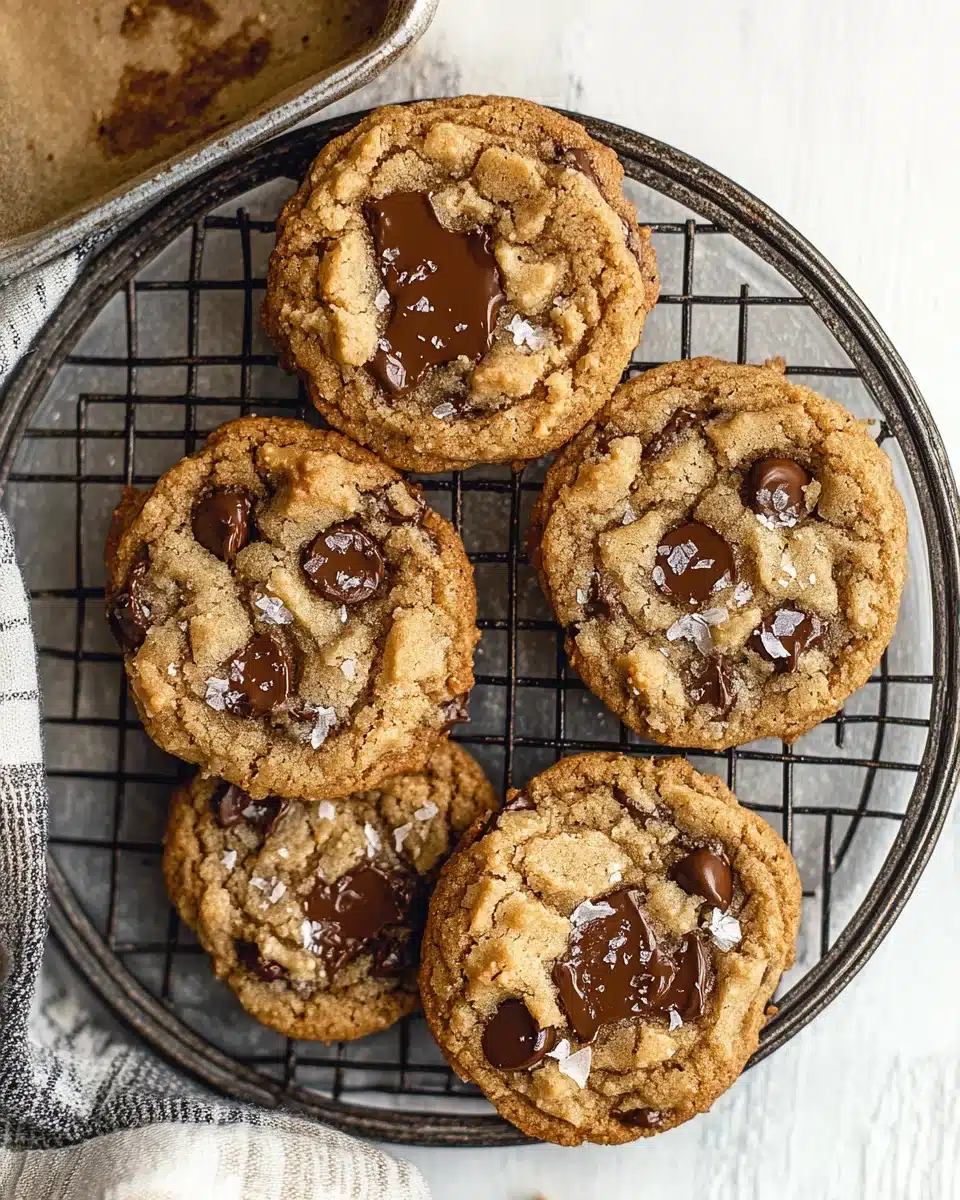 Browned Butter Toffee Chocolate Chip Cookies Delight!