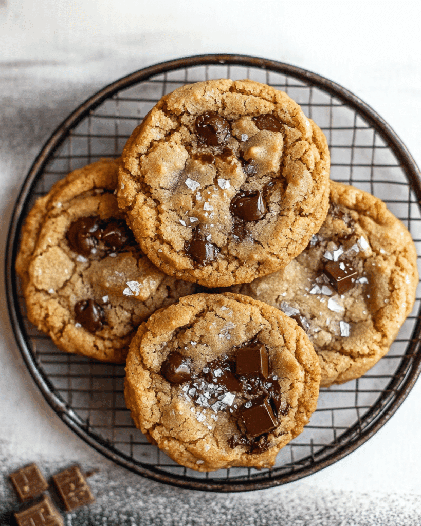 Browned Butter Toffee Chocolate Chip Cookies 3