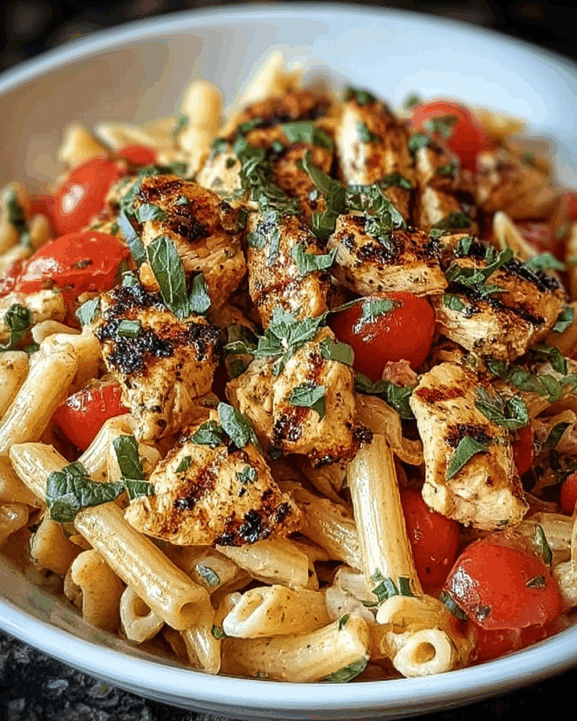 Bruschetta Chicken Pasta 2