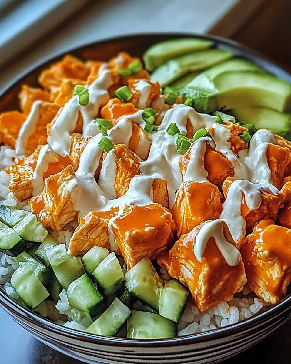 Buffalo Chicken Bowls: Easy Recipe for a Flavorful Meal