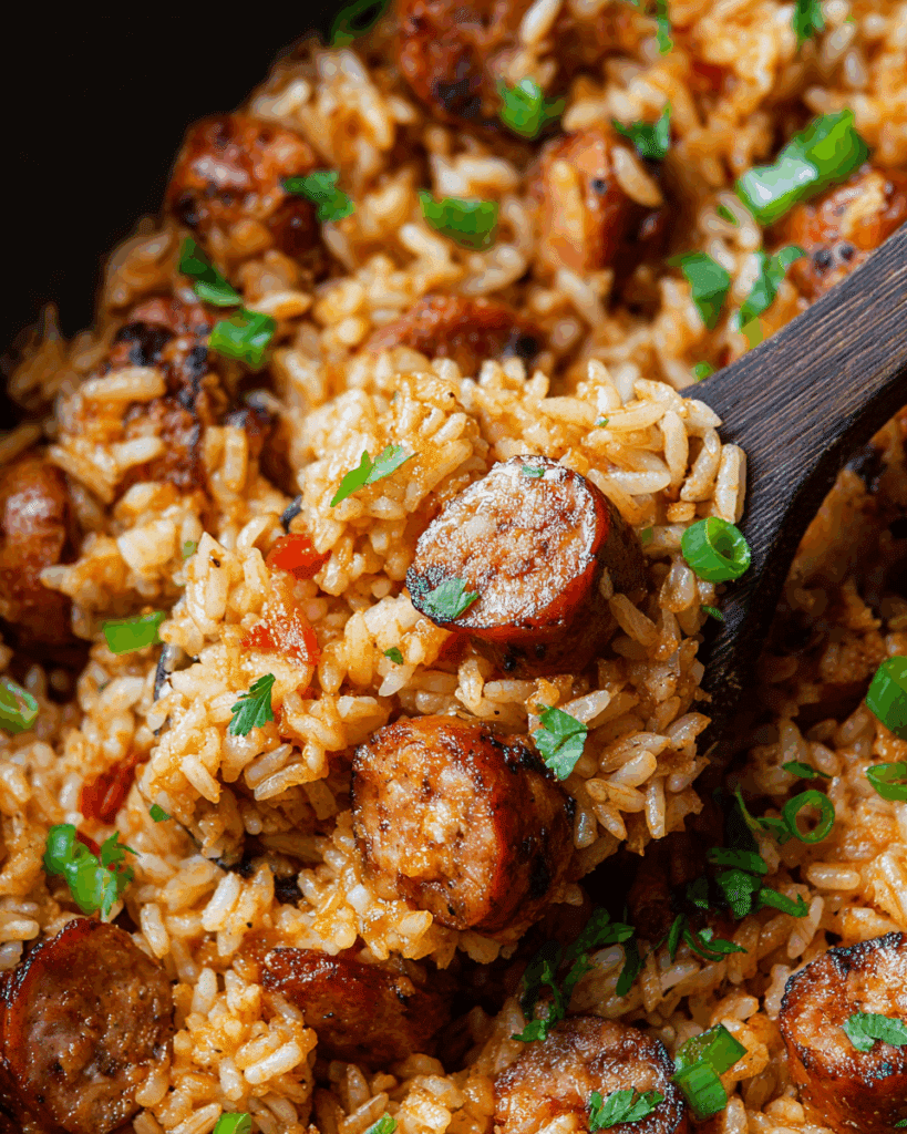 Cajun Chicken and Sausage Skillet