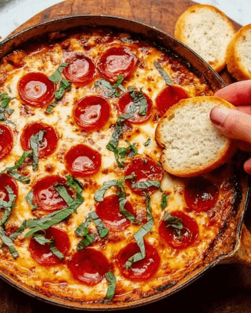 Cheesy Pizza Dip 2