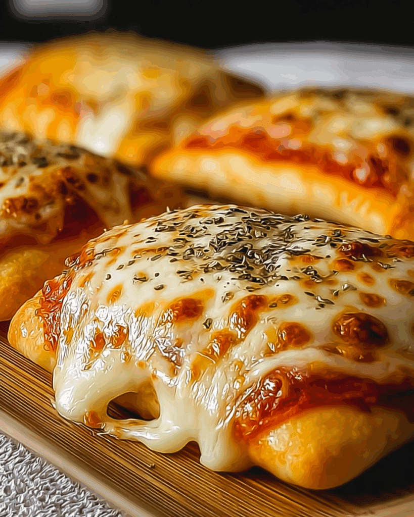 Cheesy Pizza Pockets