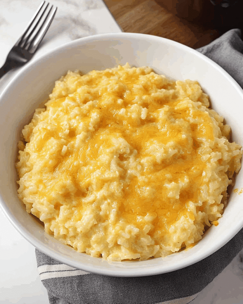 Cheesy Rice Casserole 2