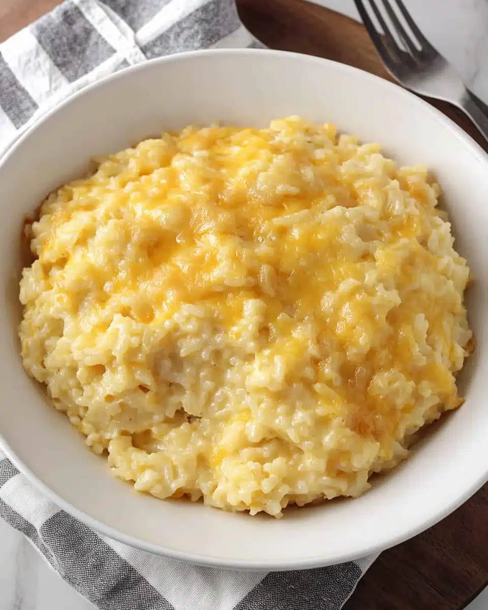 Cheesy Rice Casserole: A Comforting, Easy Recipe!