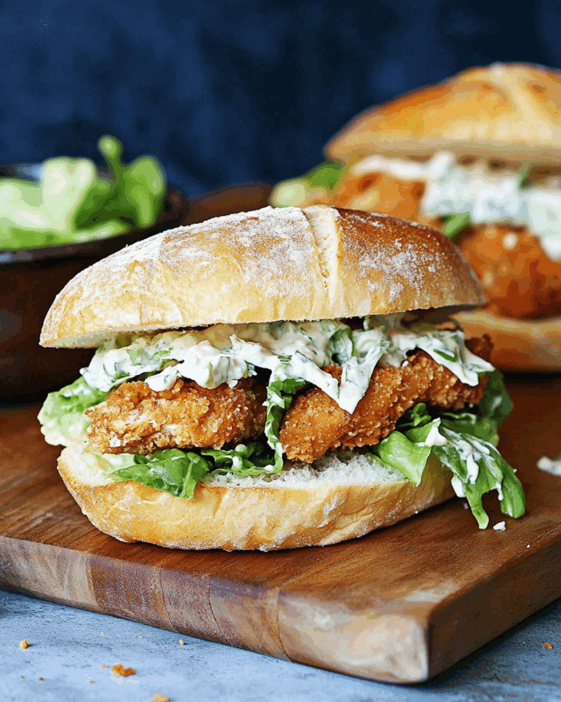 Chicken Caesar Sandwich 2