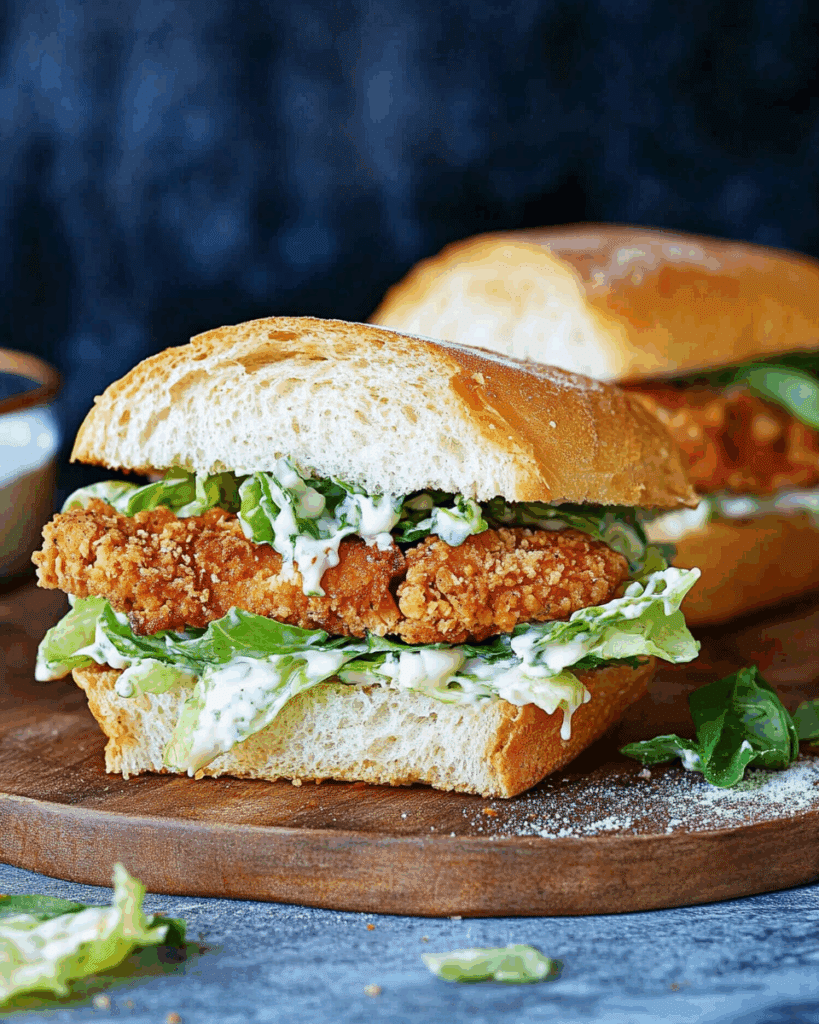Chicken Caesar Sandwich 3