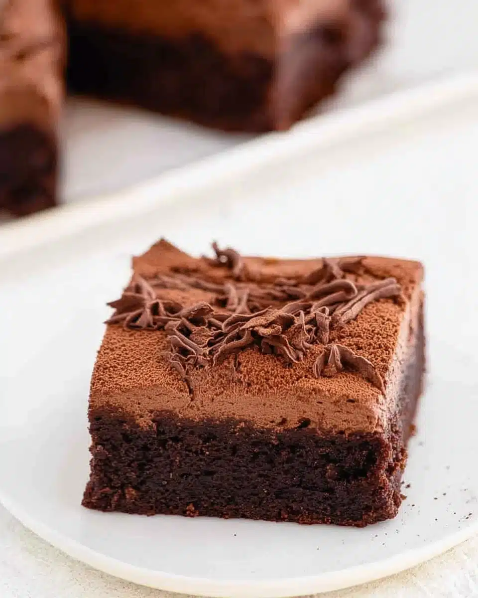 Chocolate Mousse Brownies are the ultimate dessert treat!