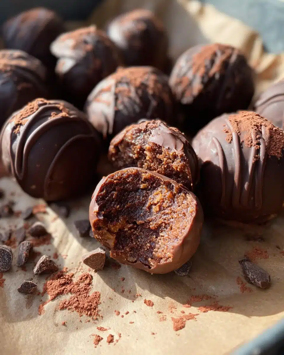 Chocolate Peanut Butter Protein Bites that Delight You!