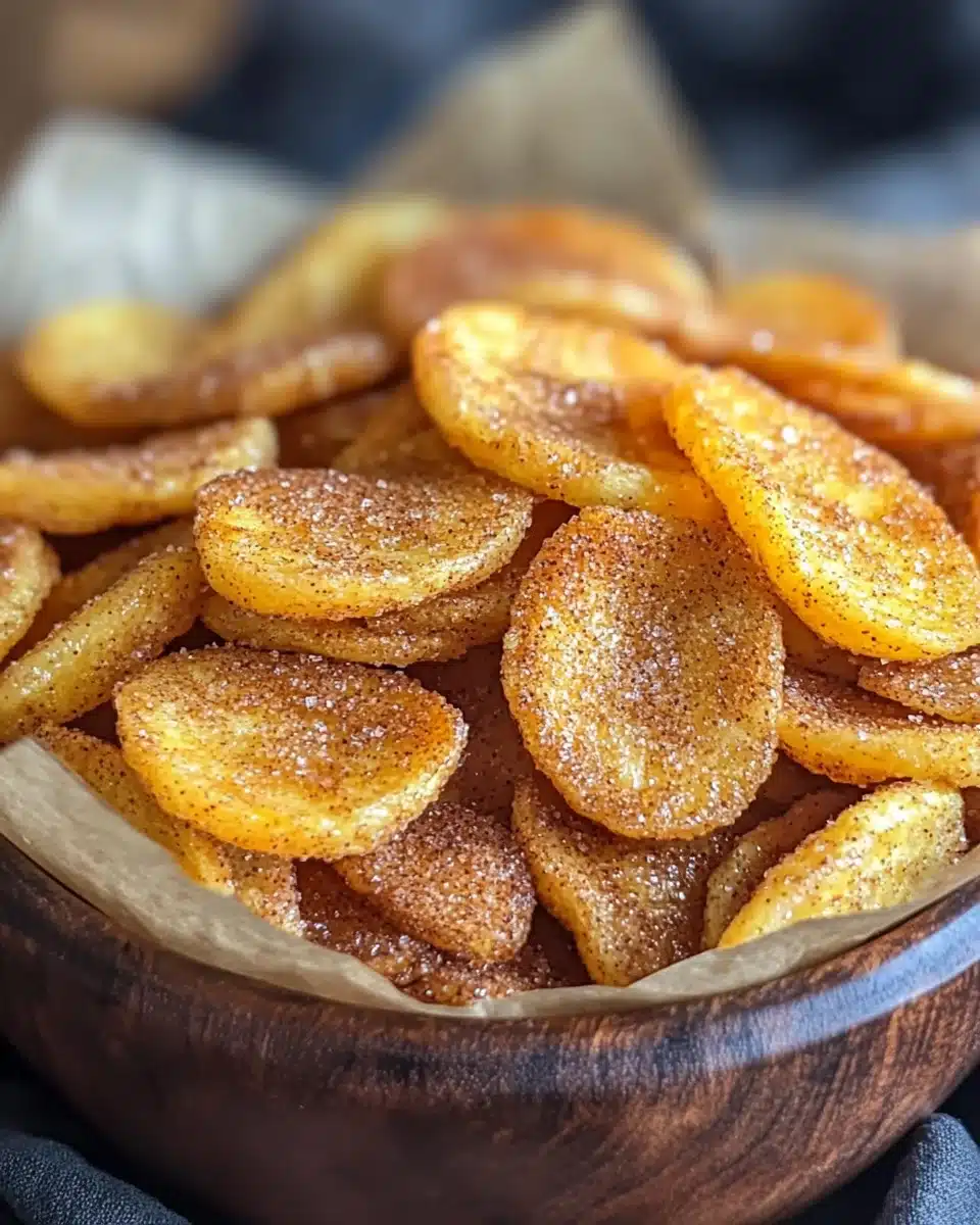 Cinnamon Sugar Air Fryer Banana Chips: A Tasty Snack!