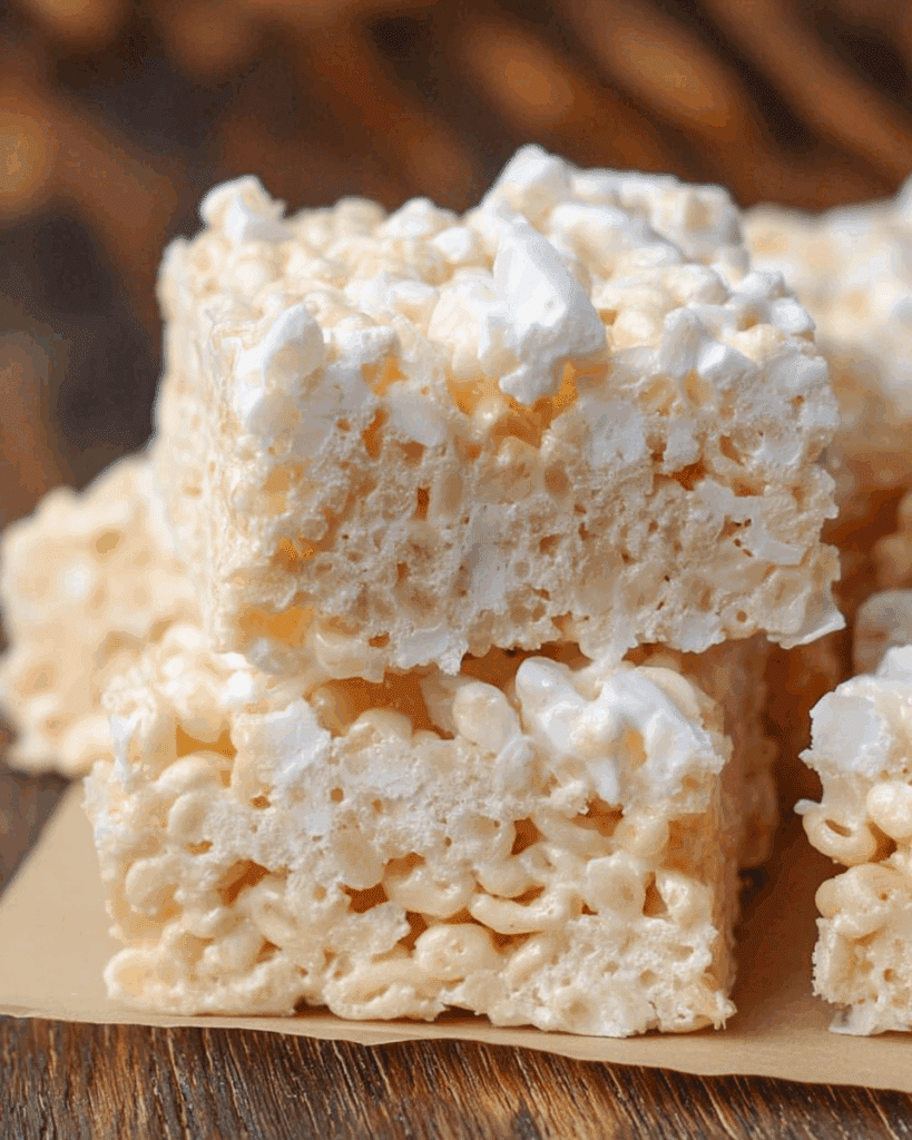 Coconut Rice Krispie Treats