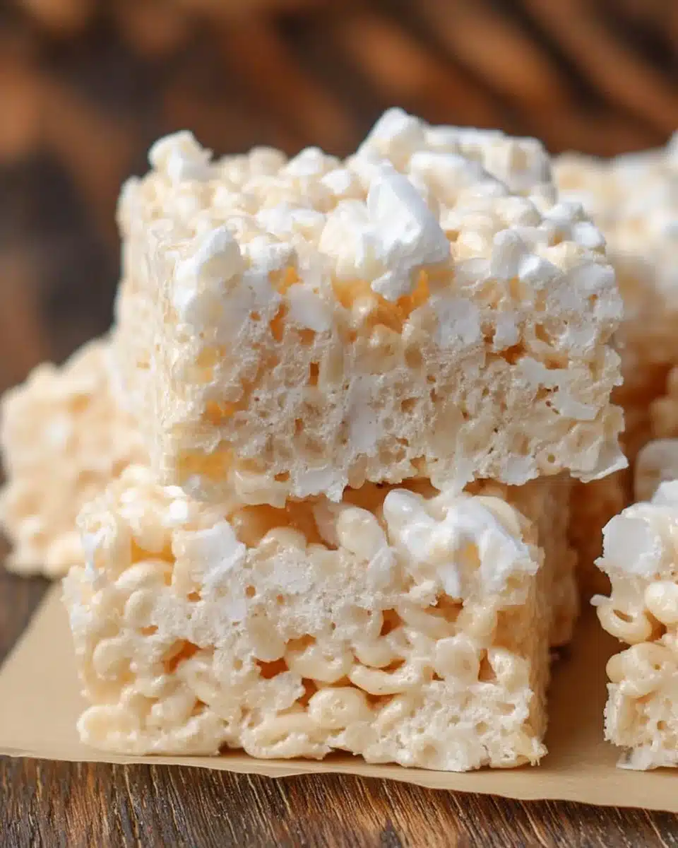 Coconut Rice Krispie Treats: A Tropical Delight Recipe!