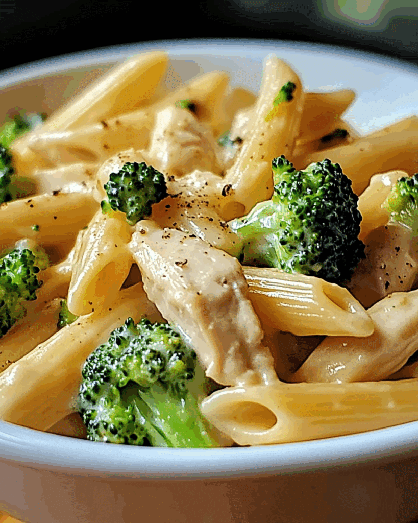 Creamy Broccoli and Chicken Penne