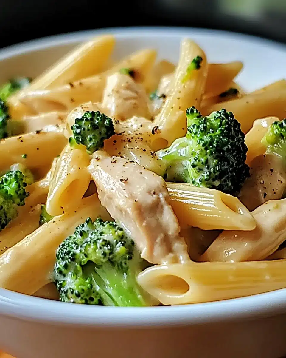 Creamy Broccoli and Chicken Penne: A Quick Delightful Meal