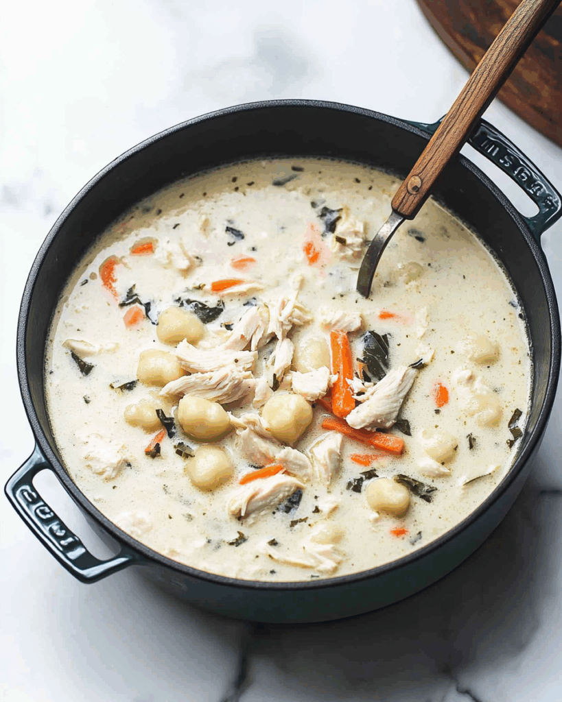 Creamy Chicken Gnocchi Soup 2