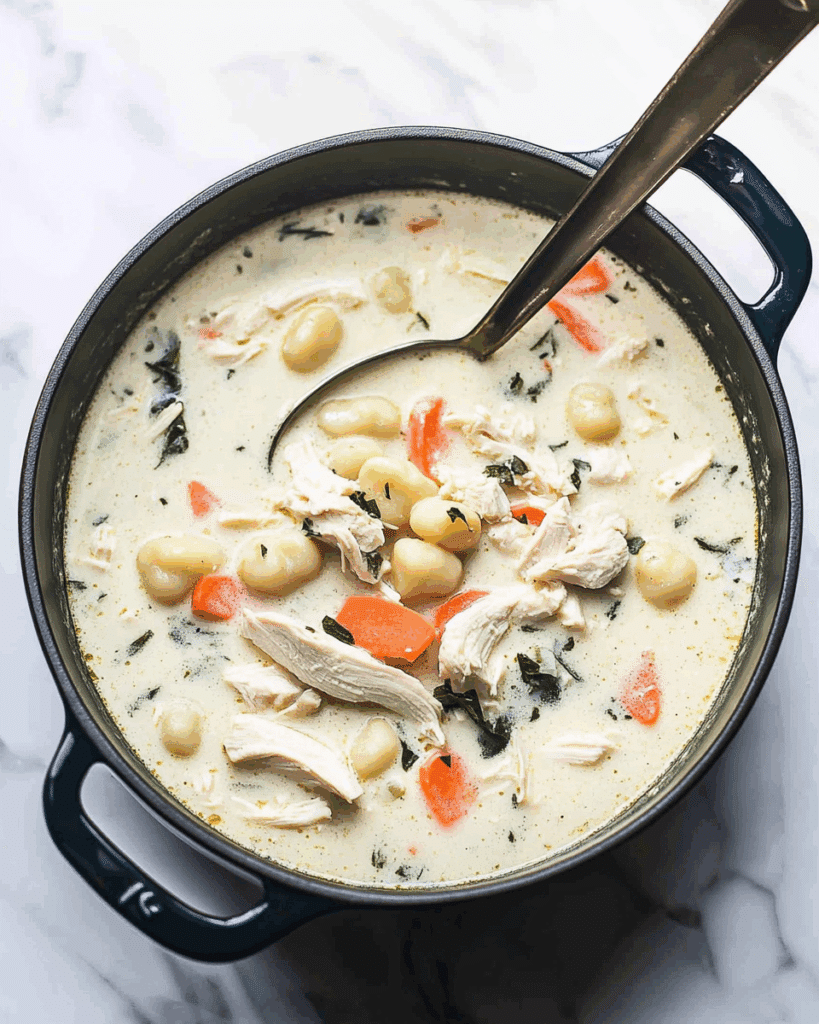 Creamy Chicken Gnocchi Soup 3