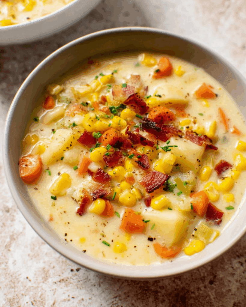 Creamy Corn Chowder 3