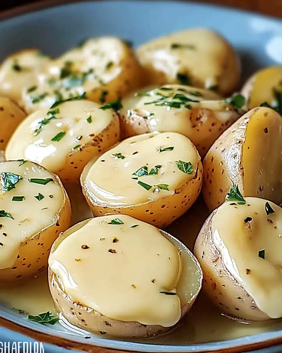 Creamy Garlic Parmesan Baby Potatoes: A Must-Try Delight!