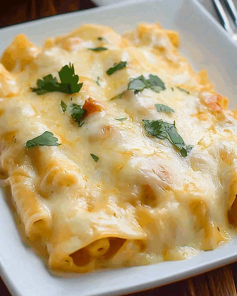 Creamy Garlic Parmesan Pasta 2 1