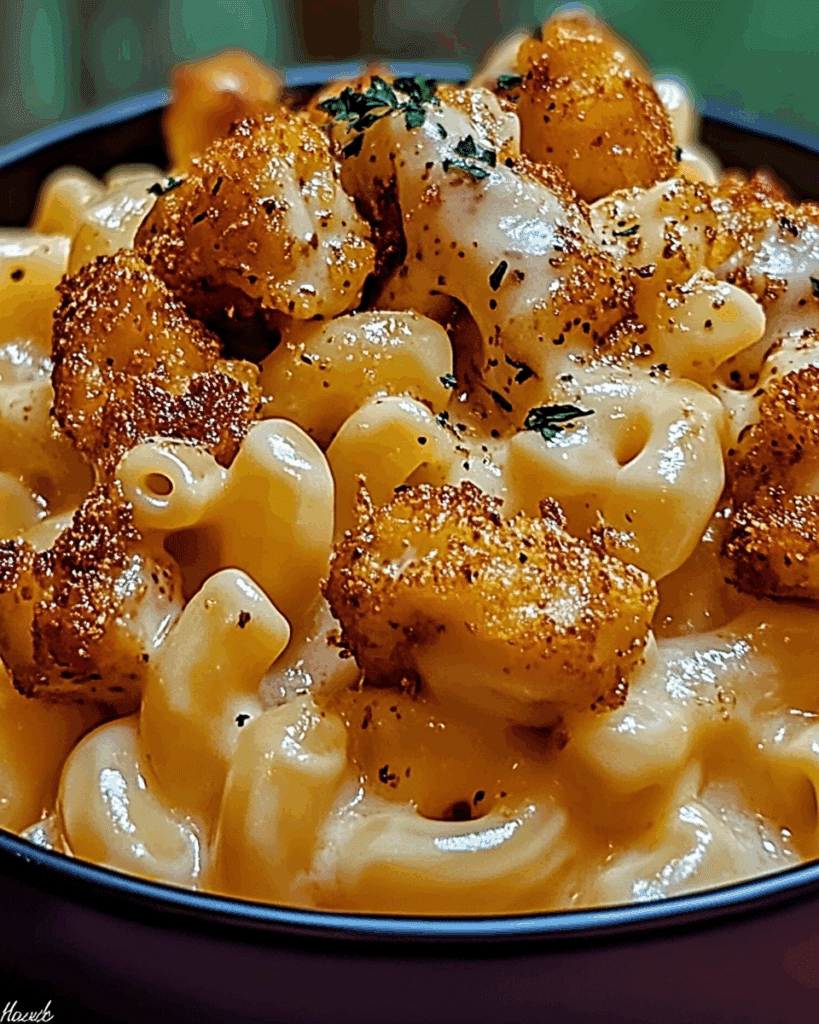 Creamy Honey Pepper Chicken Mac and Cheese Delight 2 2