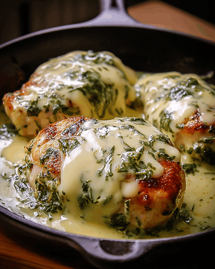 Creamy Mozzarella Basil Chicken 3