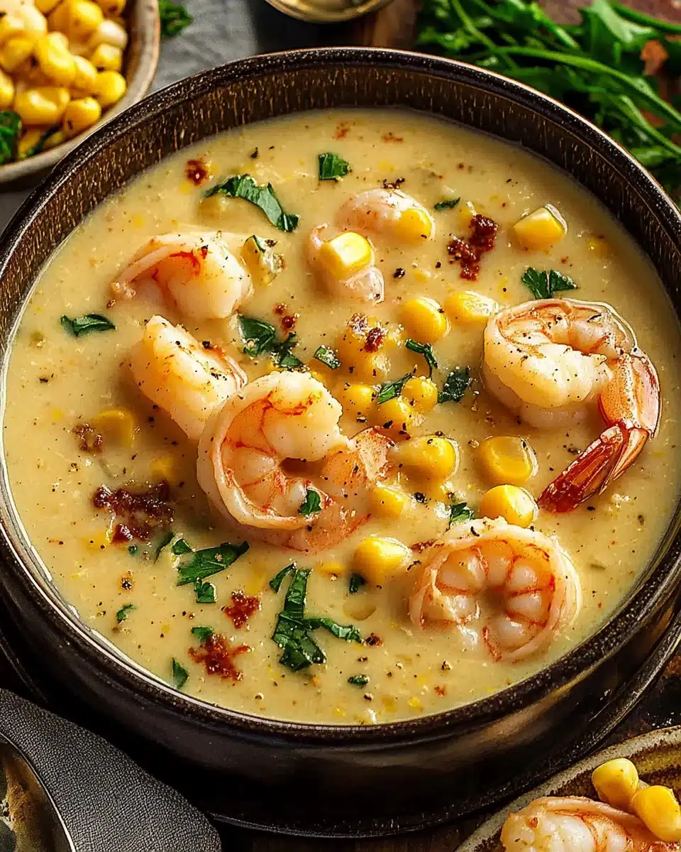 Creamy Shrimp and Corn Bisque: A Simple Delight Awaits!