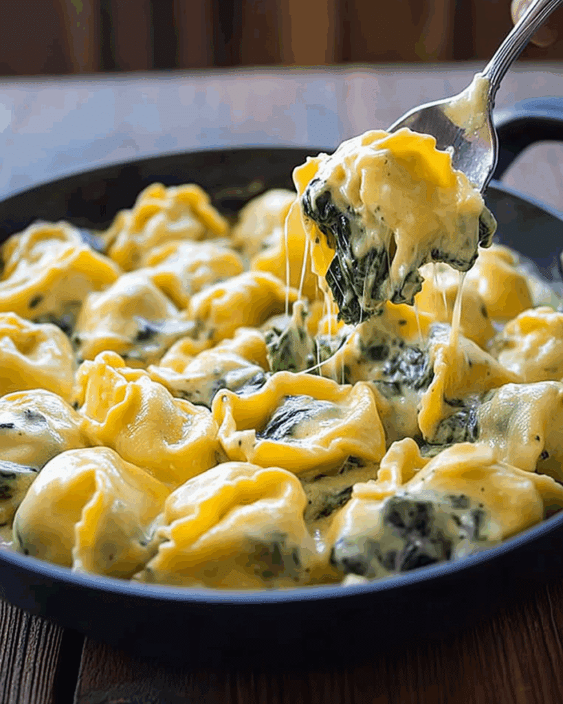 Creamy Spinach Tortellini