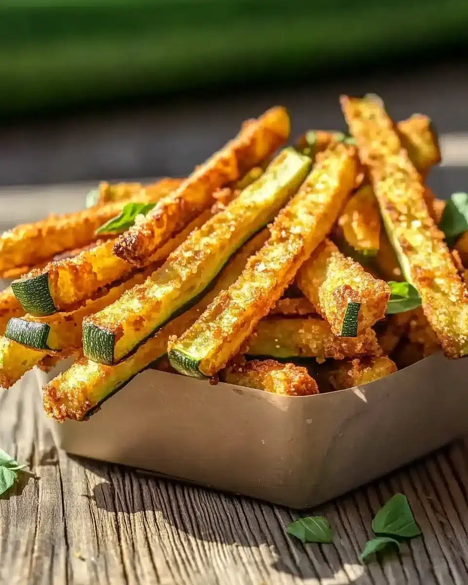 Crispy Air Fryer Zucchini Fries: Discover the Secret!