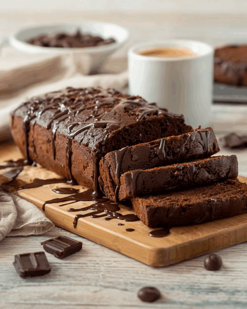 Decadent Hot Fudge Brownie Bread 2