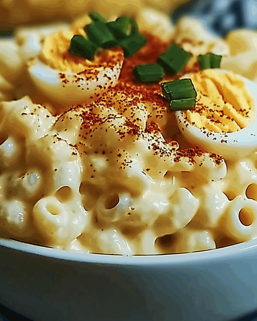 Deviled Egg Macaroni Salad 2