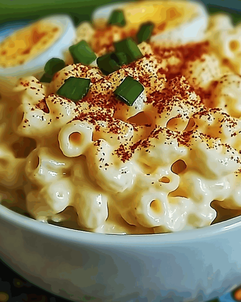 Deviled Egg Macaroni Salad 3
