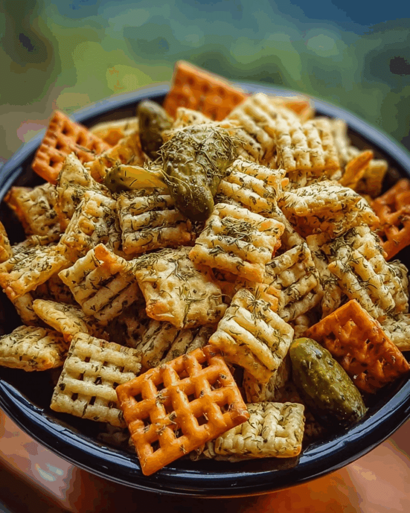 Dill Pickle Chex Mix 2