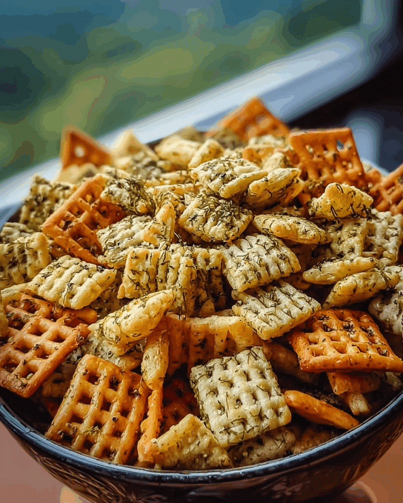 Dill Pickle Chex Mix 3