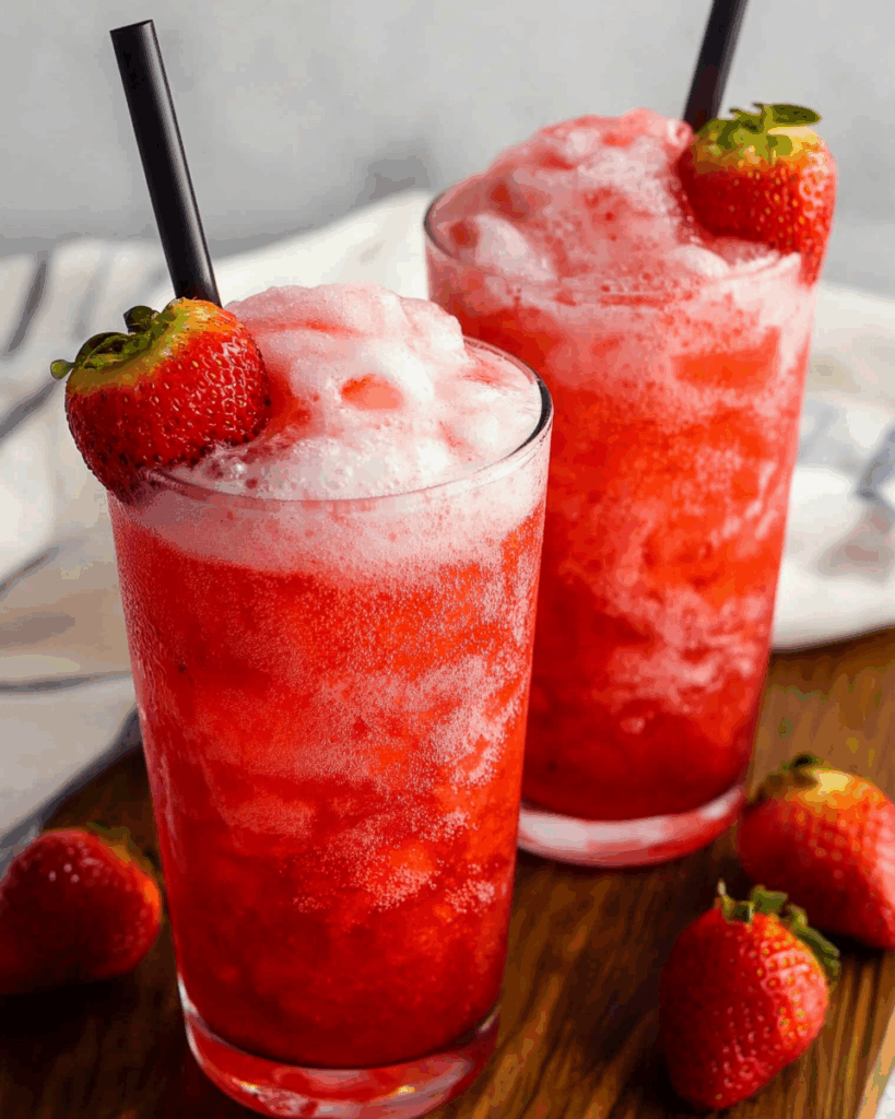Dirty Strawberry Soda