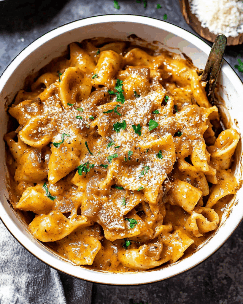 French Onion Pasta
