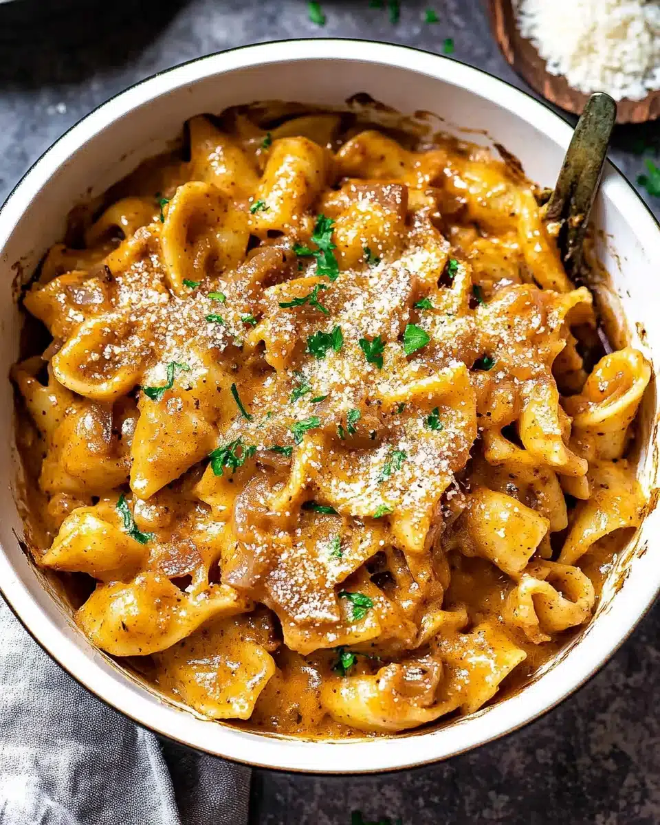 French Onion Pasta Bake: A Comforting Delight Worth Making!