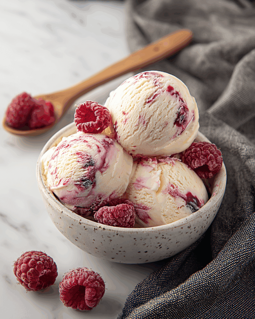 Fruity No Churn Ice Cream 3