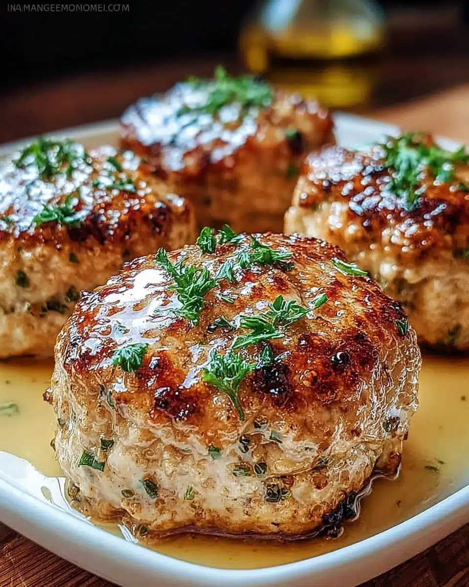 Garlic Parmesan Chicken Meatloaves: A Delicious Twist!