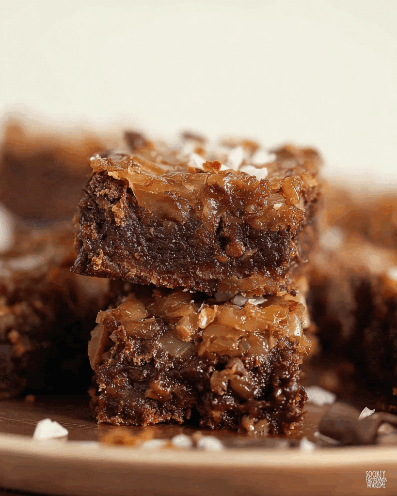 German Chocolate Brownies 2