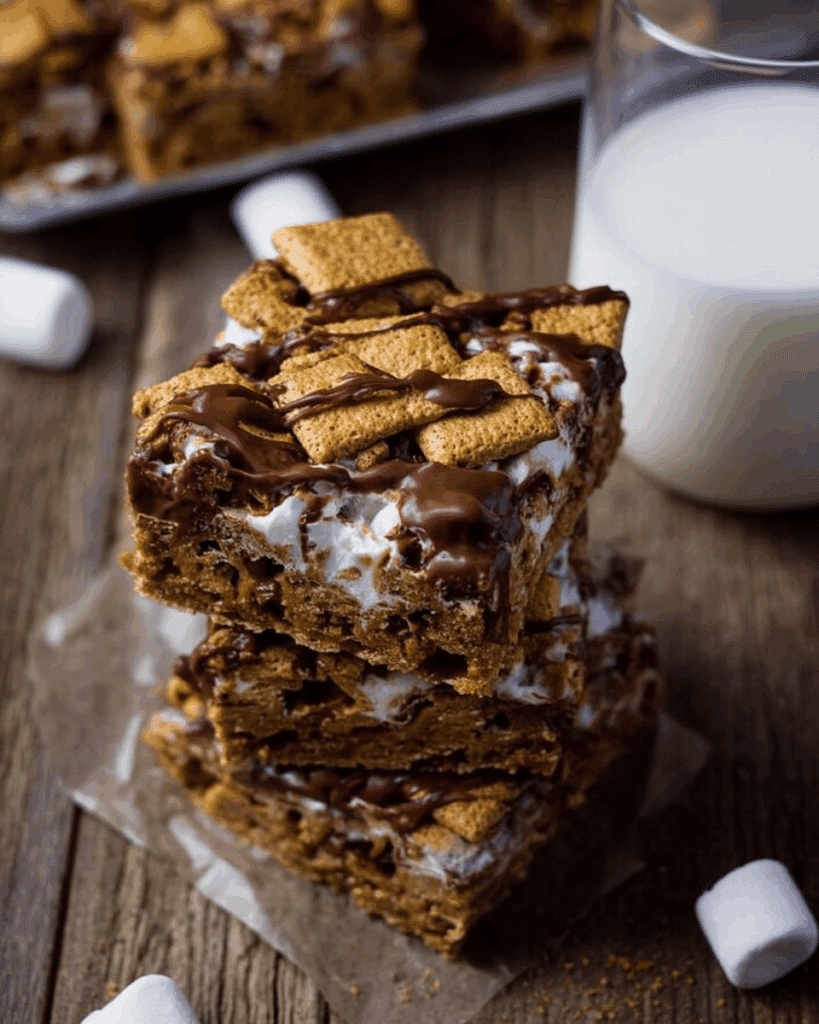 Golden Graham Smores Bars 3