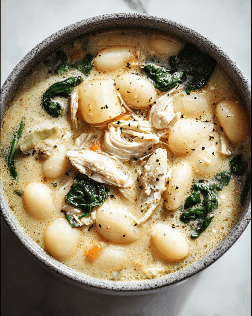 Hearty Crockpot Chicken Soup 3 1