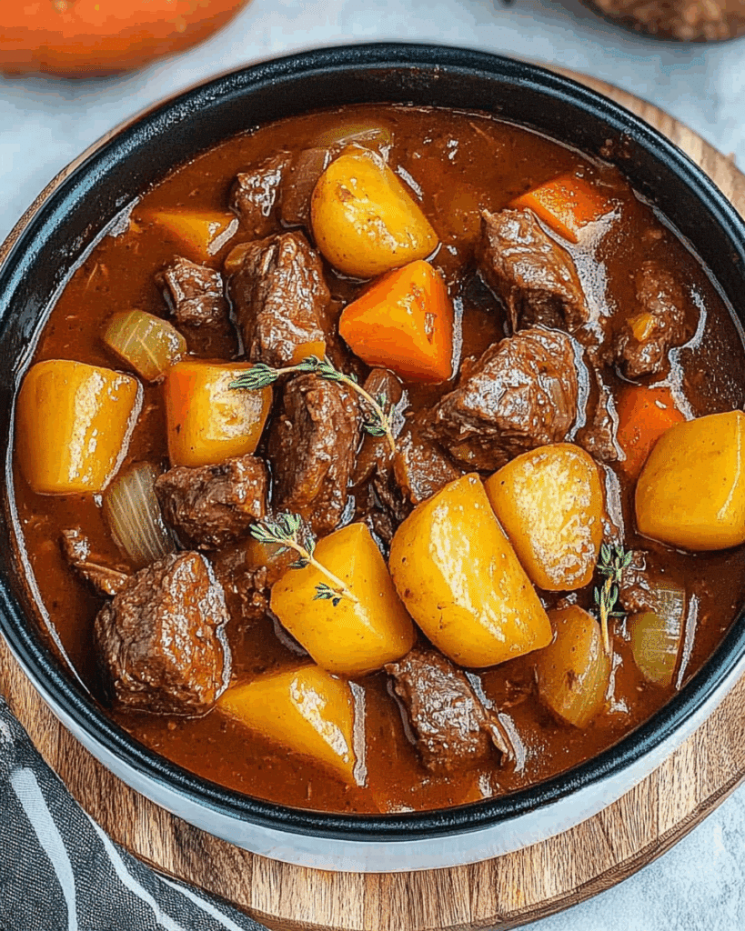Hearty Homemade Beef Stew 3