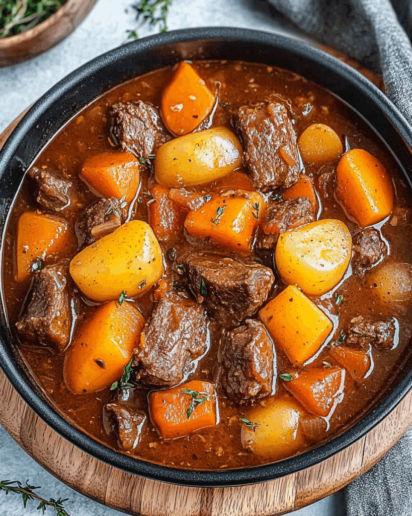 Hearty Homemade Beef Stew