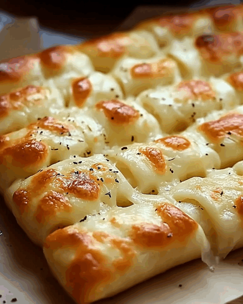Homemade Cheesy Breadsticks 2