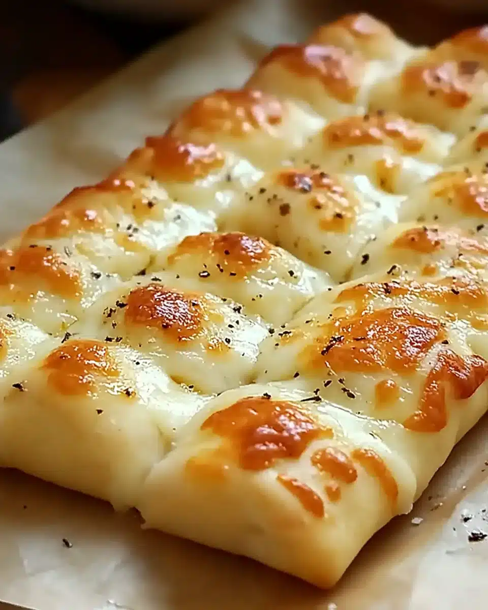 Cheesy Garlic Breadsticks Recipe You Can’t Resist!