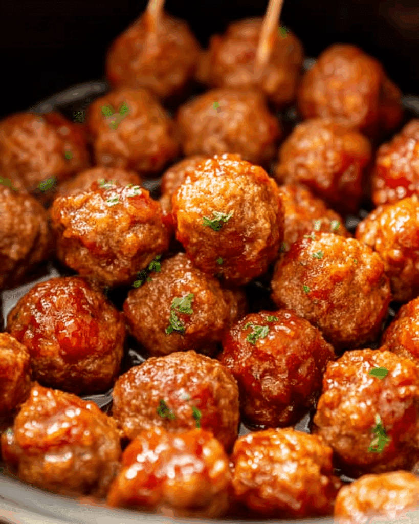 Honey Buffalo Meatballs 2