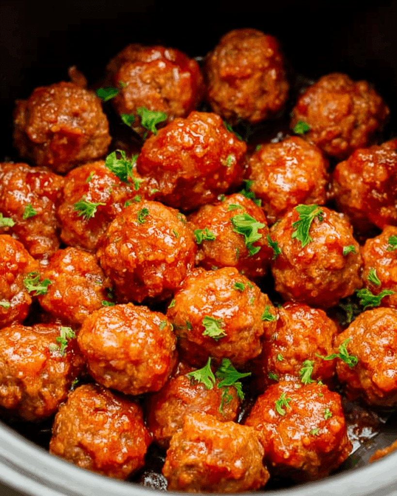Honey Buffalo Meatballs 3