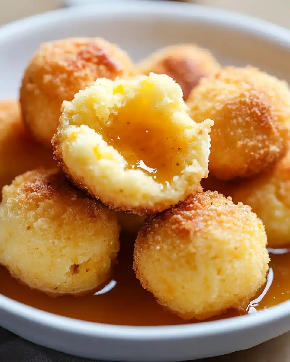 Honey Butter Cornbread Poppers: Delight in Every Bite!